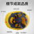 豪玛 安全帽高强度ABS玻璃钢工地施工工程 领导监理建筑透气型防砸 （蓝色）豪华V型透气