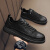 斯凯奇（Skechers）品牌断码保暖黑色冬季休闲皮鞋防水劳保工作男士棉鞋防滑男鞋板鞋 黑色. 42