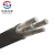 沈缆红星 国标四芯铝缆YJLV 3*35+1*16平方铝芯架空户外电线电缆 1米