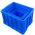 加厚塑料箱五金工具零件收纳储物箱长方形带盖物流塑料 D2#765*565*405mm