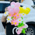颂呵梵长条加厚儿童魔术气球花材料儿童卡通造型汽球派对装饰礼品 桔红色 （10支）