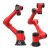 六轴协作机器人 拖动示教机械臂 西瓜红2030六轴臂展2000负载30KG