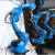 焊接机器人安川六轴二保焊氩弧焊码垛喷涂冲压上下料搬运机械手臂 蓝色