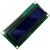 LCD1602液晶显示屏1602A模块蓝屏黄绿屏灰屏5V 3.3V焊排针IIC/I2C LCD1602焊成排母(孔) 蓝屏5V