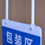 亚克力广告牌吊杆窗口指引牌悬挂伸缩杆kt板PVC板广告吊挂配件 一对白色伸缩杆0.5-1.0米+小夹  默认