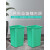 户外玻璃钢铝塑垃圾桶内桶内胆环卫果皮箱公园方形圆形塑料收纳桶 玻璃钢长方形桶312843