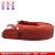 光华消防水带13-65-20/25米2.5寸13型红色高压消防带帆布耐磨水袋 25米长红色水带+快速接口