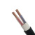 郑网 YJV22铜芯钢带电力电缆单多芯阻燃 国标4*25+1*16  20米