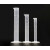 塑料量筒带刻度线实验室烧杯105010025050010002000ml毫升 50ml(两面刻度)