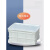 级白色物流周转箱塑料长方形带盖养龟鱼缸水箱塑料箱收纳箱子 450-160箱510*350*170mm 白色(无盖)