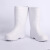 耀王防水防油防耐酸碱雨靴清洁卫生靴实验室雨鞋 白色PVC 43 