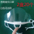 梓萤岔口罩适用于专用商用塑料透明微笑厨房餐饮定制食堂餐厅防雾口水飞 白色花边2盒20个(可循环使用)