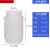 废液桶实验室专用收集化学耐酸碱化工桶柴油桶厨房餐饮泔水塑料桶 30L特厚耐腐蚀白色
