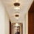 梯橙中式实木走廊过道灯北欧门厅玄关灯具创意简约现代楼梯衣帽间 A款-暖光
