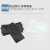 埠帝电焊玻璃镜片焊工面罩透明白玻璃加厚防护8号黑玻璃氩弧焊帽 小黑玻璃7号110x50mm10片装