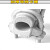 螺栓型铝合金T型引流线夹TL-12345铝接线夹引流线卡端子金具 TL54主线300400 (支线18524