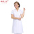仙马王子 医院工作服 护士服 白大褂（尺码备注） 女款西装翻领白色短袖 套 女款医生服后腰带短袖