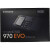 970 EVO固态硬盘 SSD M.2NVMe接口 高端游戏4K和3D图形编辑 500GB