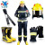 LZJV适用于3C认证14款消防服套装五件套17款消防头盔手套腰带消防靴20款 20款3C认证六件套(消防队）
