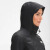北面（The North Face）女士夹克Antora防风防水轻质透气连帽户外旅行冲锋衣外套 黑色 XS