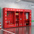 婕满果微型消防站消防柜消防器材全套应急物资工具展示柜室外建筑工地柜 消防器材柜2米*3.6米