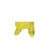 安思尔YE30-W-99-406-00耐酸碱实验室防尘防化靴套 黄色 1双
