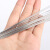 金佩奇 304不锈钢丝 光亮弹簧钢丝 单股绑扎铁丝线 2.5mm中硬丝(约25米/1公斤) 捆扎软钢丝硬铁丝