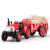 拖拉机儿童玩具仿真农夫车模型合金工程运输车玩具车套装男孩摆件 手扶拖拉机红