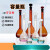 A级玻璃容量瓶白色棕色5/10/20/25/50/100/200/2505001000 白色5ml