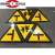 适用订制交通标志牌70三角慢字警示牌限速标牌道路反光标识牌铝板 (慢)