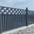 定制铝合金护栏小区庭院围墙铝围栏室外阳台别墅栅栏小区中式简约栏杆 款式3 颜色高度可定制