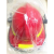 仁聚益美式F3消防头盔铝质防火披肩绒头带 梅思安F3消防头盔10107114A黄色