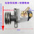 LISM拖拉机方向泵:恒流溢流齿轮泵:助力泵:改装液压转向专用油泵定制 双槽泵座+310左恒流泵+法兰盘