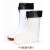 白色雨鞋男士厂专用雨靴女士中筒高筒食堂工作水鞋卫生胶套鞋 qy白色雨鞋中筒加毛棉 39