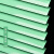 百叶窗帘免打孔安装卷拉式遮阳光家用办公室卫生间厨房拍摄影道具 亮光-果绿色 宽1.77X高2.0
