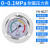 定制精选好物轴向耐震压力表YN60ZT气压表三色1.6/10/40mpa液 0-0.6MPA=6公斤M14*1.5