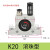 定制涡轮气动振动器小型工业振荡器仓壁震动气震动器GT8 GT10GT25 K10 K20滚珠型