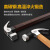 木井方（Mujingfang）羊角锤高碳钢铁锤锤子带磁性多用双叉拔钉器方头弯尾牙面13-OZ油漆柄