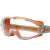 护目镜防雾防尘防风沙男女劳保防飞溅工业防风实验室防护眼镜风镜 5个橙色框-密封防雾 升级加
