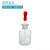 铸固 玻璃滴瓶 试剂瓶磨砂瓶口密封性强高硼硅材质实验滴瓶  60ml白滴瓶 