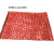 定制小号红色全新料气泡袋泡泡袋加厚防震包装膜批发泡沫袋定做 810厘米1000只