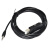 USB转2.5MM音频头 MFC流量计连PC RS485串口通讯线 黑色USB外壳 3.6m