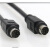 8芯插头 MD8芯连接线 PLC公对公 公对母连接线 8针圆头线 公对公 5m
