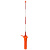 西勒 伸缩格栅围网伸缩支架 CLGH120 橙色1.2米 (单位：根)