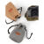 爵达微单保护套单反内胆包适用于尼康佳能索尼富士便携镜头摄影相机包耳机配件 升级绒布黑色小号单肩款 有
