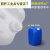 带内盖塑料小方桶密封扁桶耐酸碱化工桶加厚实验室废液桶专用收集 25L蓝色-B款(1公斤) 爆卖款(耐