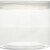 乐霍 储物罐密封塑料瓶透明包装圆形红糖饼干大米蜂蜜加厚密封收纳罐子 6.5直径8高50个配透明盖
