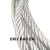 国标304不锈钢钢丝绳1 2 3 4 5 6 8 10 20钢丝绳钢丝晾衣绳细软绳 6mm7x19 1米