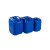 实验室塑料桶方桶20升化工废液桶加厚桶油桶25公斤堆码桶 25升-蓝色普通款(带内盖)400*270*320