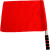 橙安盾 指挥旗 信号旗 交通红绿警示旗 田径发令旗 红色（5面装）
